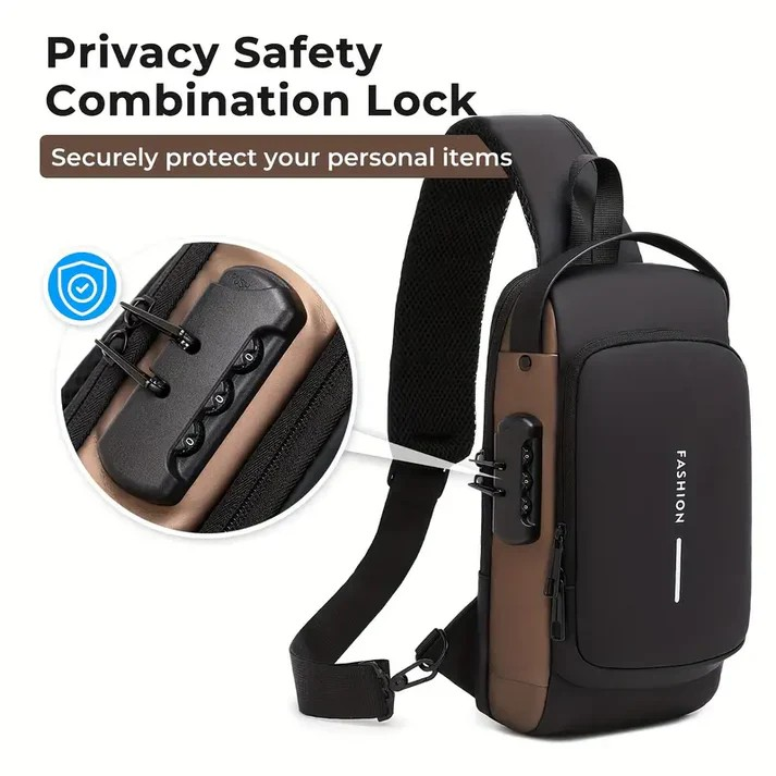 Multi-Function Sling Bag – Smart. Secure. Stylish.